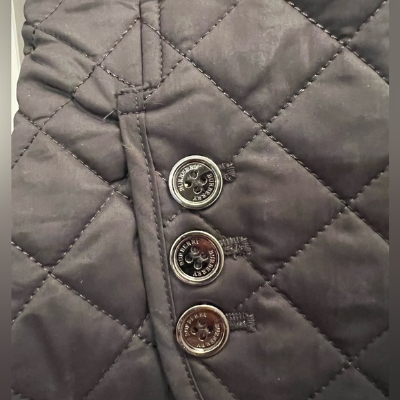 Burberry Black and Tan Quilted Jacket - Picture 5 of 5